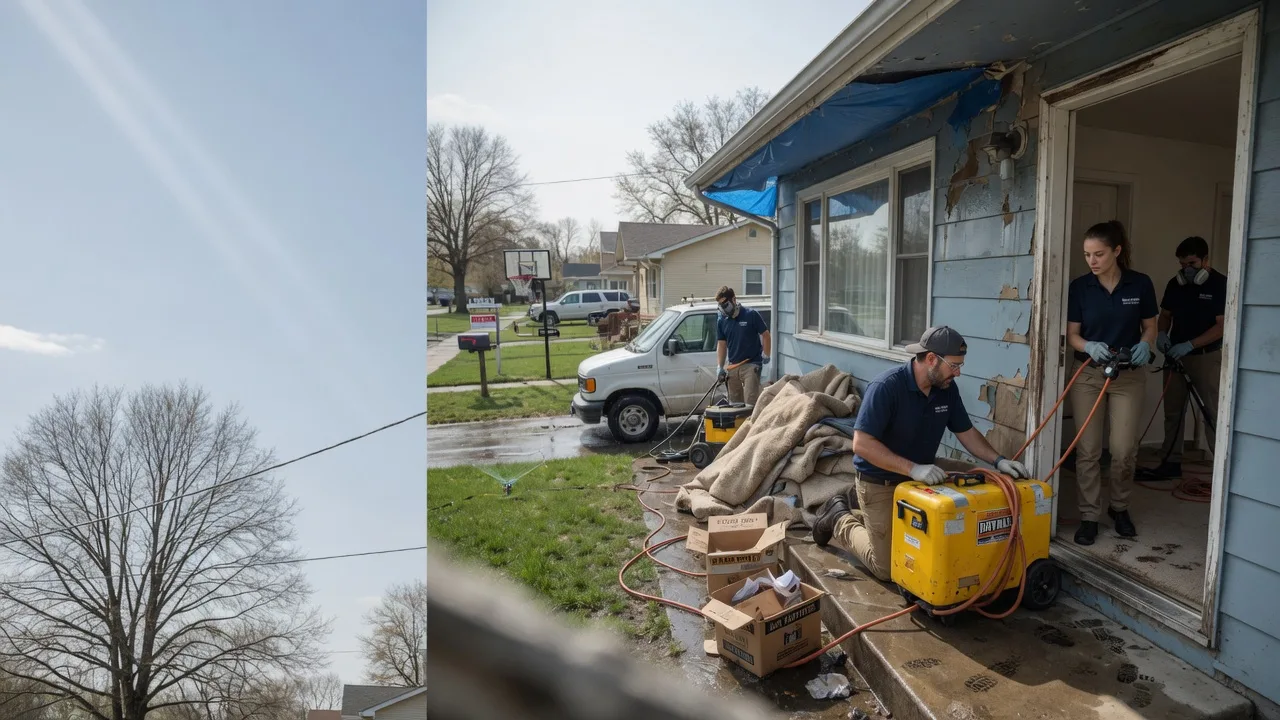 Basement Flood Cleanup in Booker, TX near me